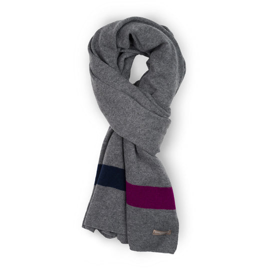 Adele Schal Cashmere Grau