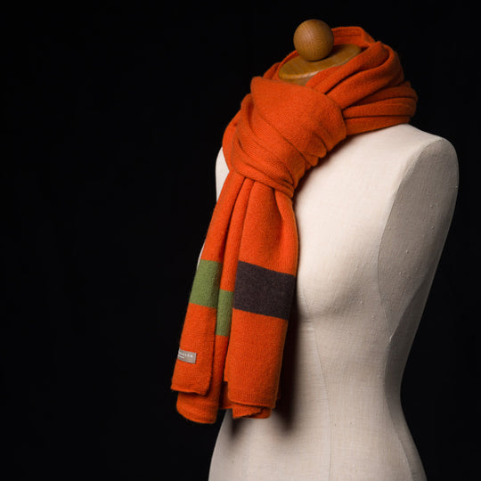 Adele Schal Cashmere Orange