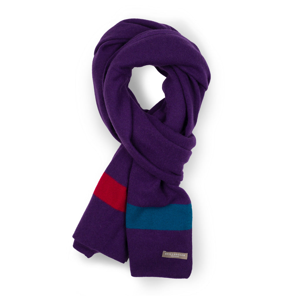 Adele Schal Cashmere Violett