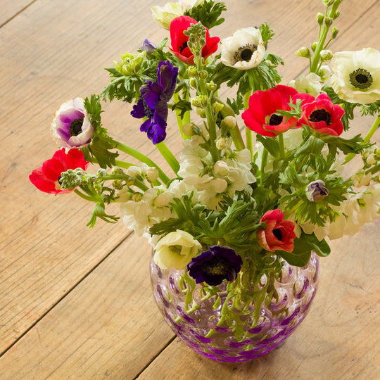 Rosalia Vase und Windlicht